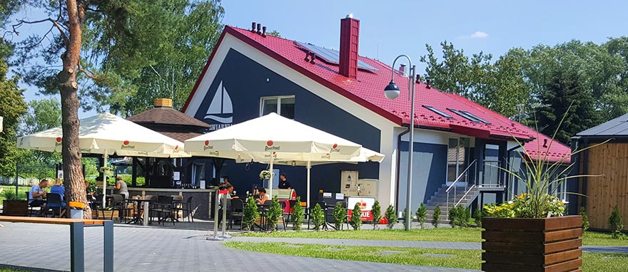 Ogródek Letni w Jurajskiej Przystani nad Zalewem Poraj